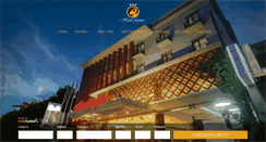 Desktop Screenshot of hotelarjuna.com